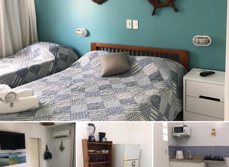 １ベッドルームアパートメント, Apart Hotel Marinas Tamandaré