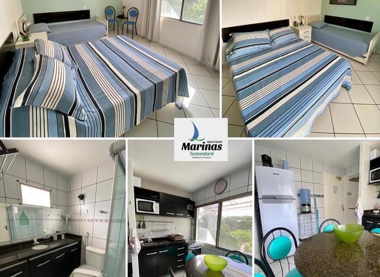 דירת חדר, Apart Hotel Marinas Tamandaré
