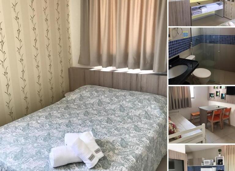 １ベッドルームアパートメント, Apart Hotel Marinas Tamandaré