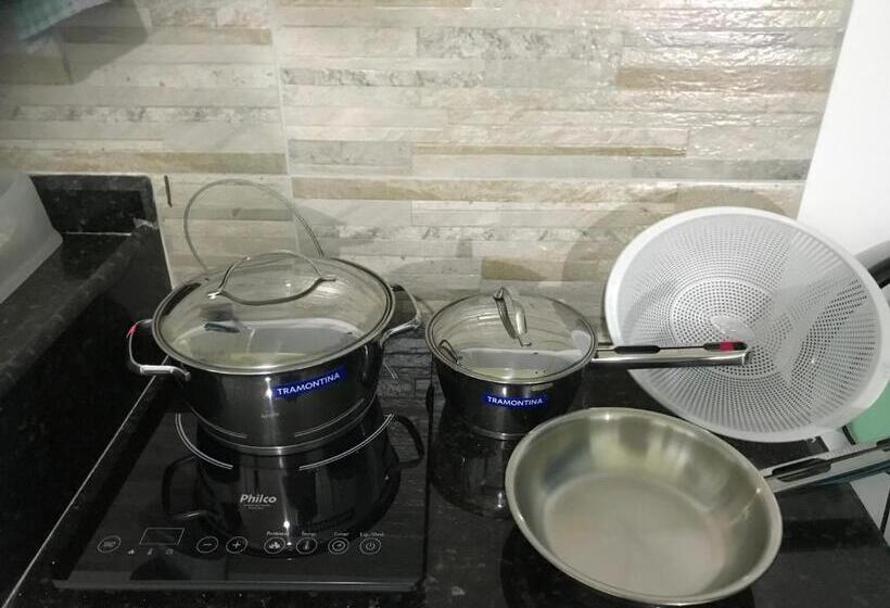 דירת חדר, Apart Hotel Marinas Tamandaré