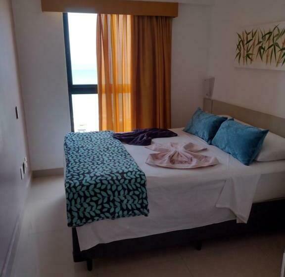 דירת חדר, Aptos Privativos Vista Mar Hotel Paradise Flat