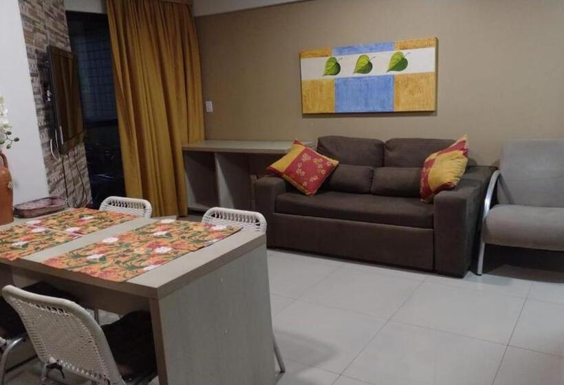 דירת חדר, Aptos Privativos Vista Mar Hotel Paradise Flat