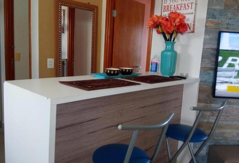 דירת חדר נוף לים, Aptos Privativos Vista Mar Hotel Paradise Flat