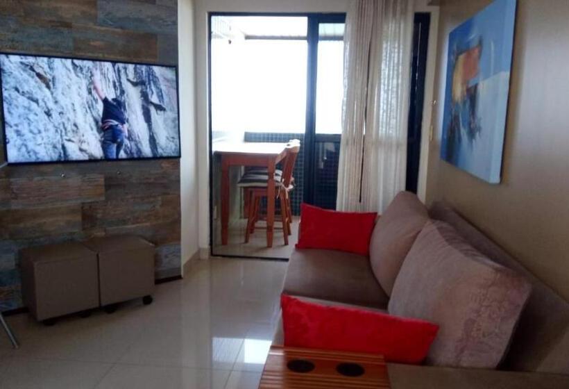 דירת חדר נוף לים, Aptos Privativos Vista Mar Hotel Paradise Flat