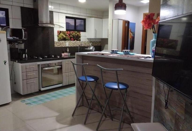 דירת חדר נוף לים, Aptos Privativos Vista Mar Hotel Paradise Flat