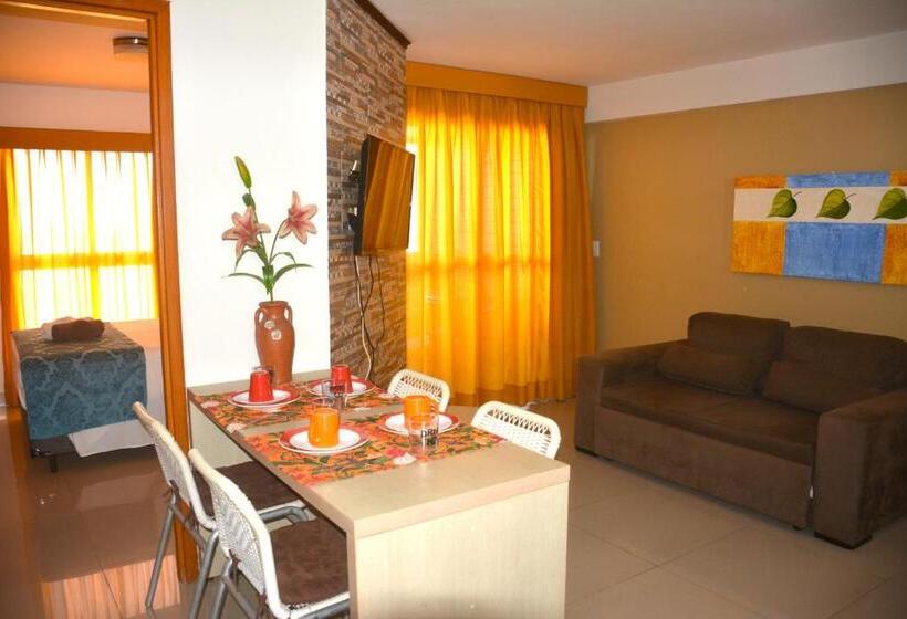 דירת חדר, Aptos Privativos Vista Mar Hotel Paradise Flat