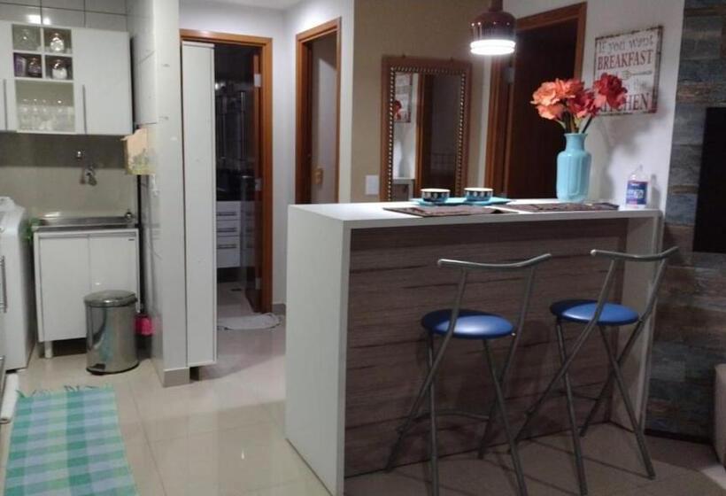 דירת חדר נוף לים, Aptos Privativos Vista Mar Hotel Paradise Flat