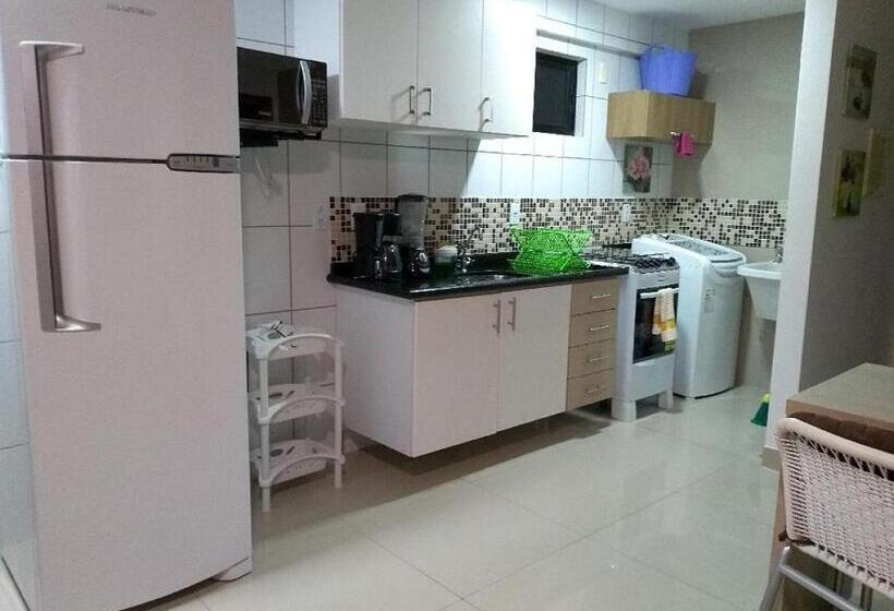 דירת חדר, Aptos Privativos Vista Mar Hotel Paradise Flat