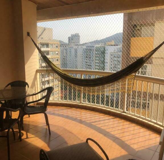 带1个卧室的公寓, Guarujá Flat