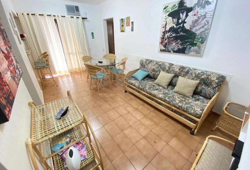 침실 1개 아파트, Guarujá Flat