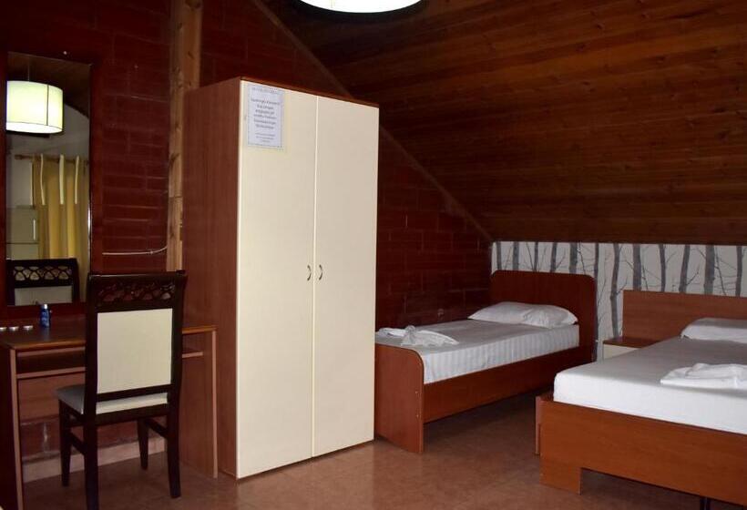 הכלכלה חדר לארבעה עם מקלחת משותפת, Central