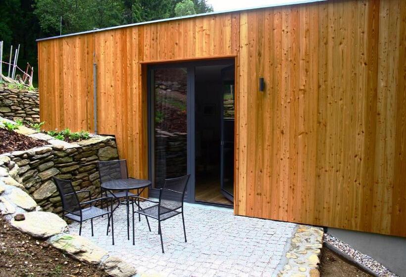 شقة غرفة واحدة مزودة بتراس, Penzion Eden