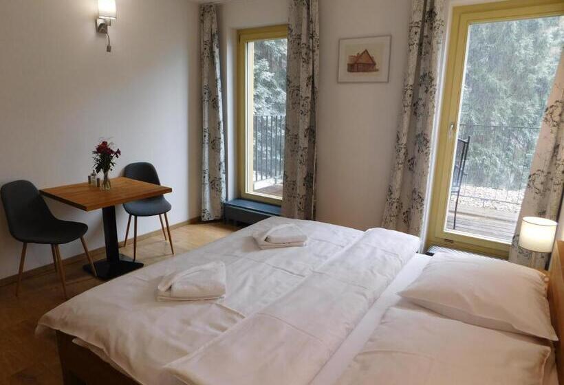 إستديو قياسى مزود بشرفة, Penzion Eden