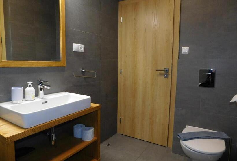 إستديو قياسى مزود بشرفة, Penzion Eden