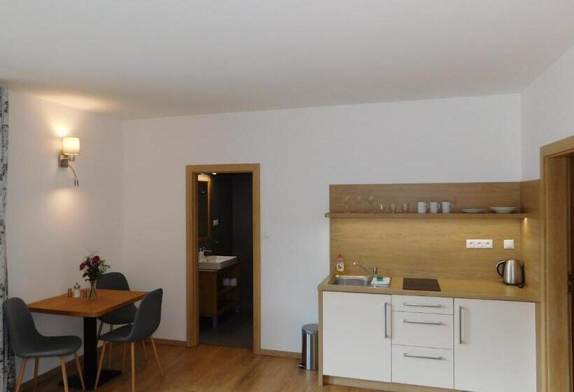 إستديو قياسى مزود بشرفة, Penzion Eden