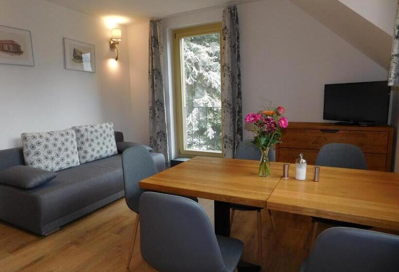 شقة ديلوكس غرفة نوم واحدة, Penzion Eden