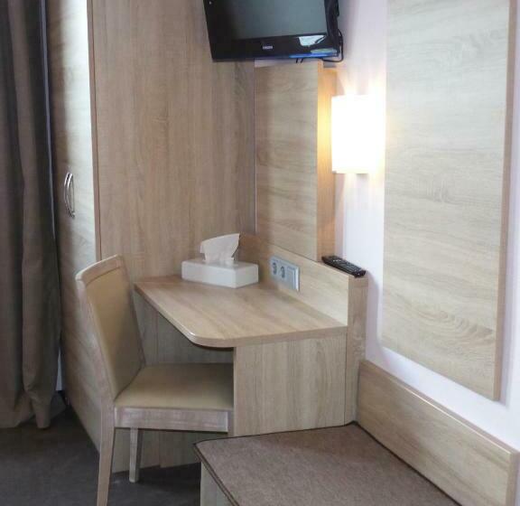 リバービューのスタンダードシングルルーム, Rheinhotel Zur Krone