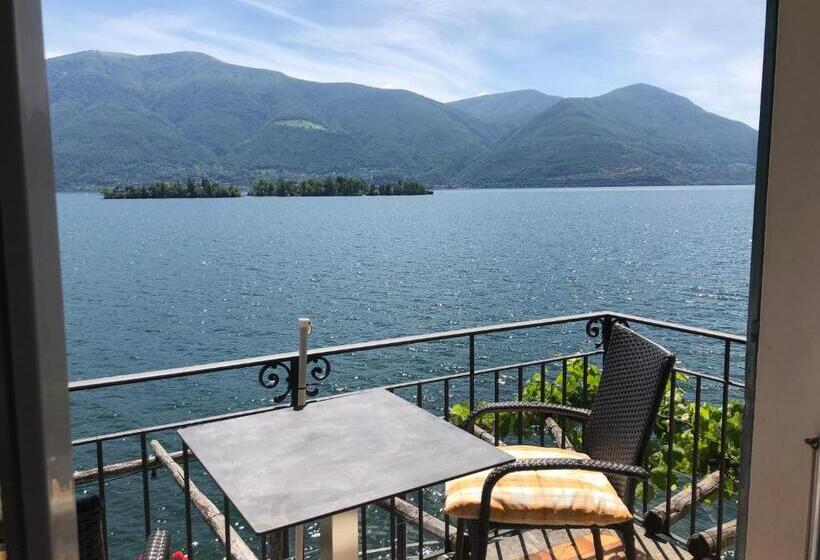 带阳台套房, Art Hotel Ristorante Posta Al Lago