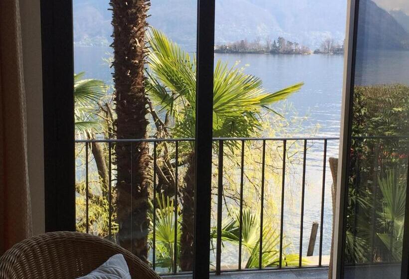 小型套房带阳台, Art Hotel Ristorante Posta Al Lago