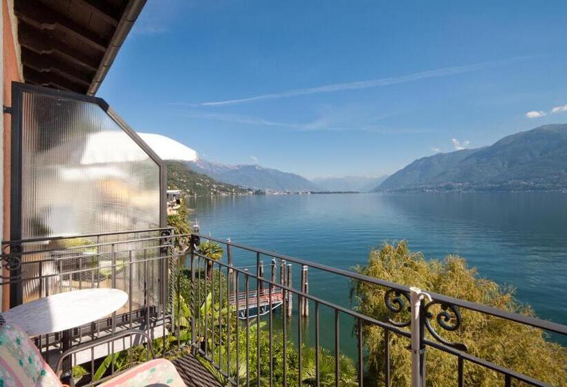Superior room with lake view, Art Hotel Ristorante Posta Al Lago