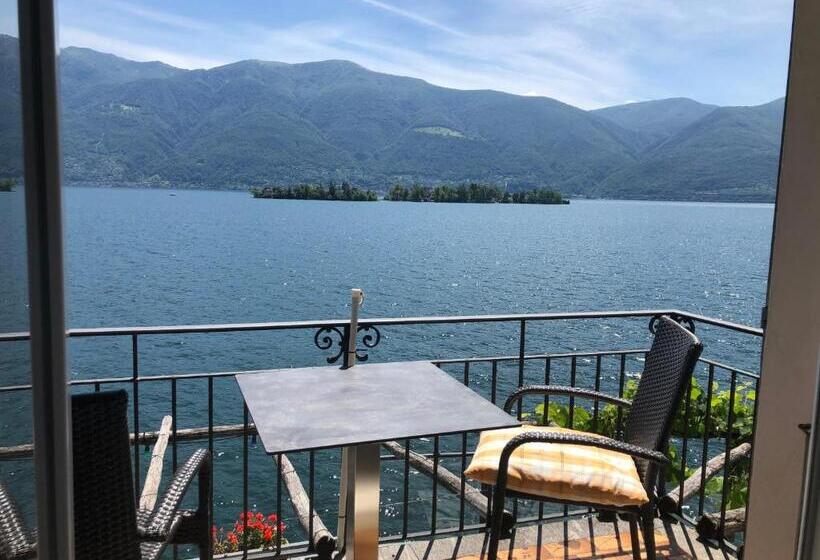 带阳台套房, Art Hotel Ristorante Posta Al Lago