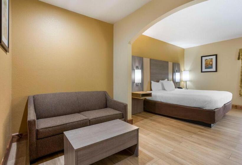 מיטת קינג בסוויטה, Best Western Plus Springfield Airport Inn