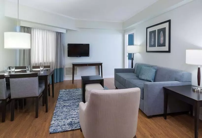 身障者適用スタンダードルーム, Homewood Suites By Hilton Bonita Springs
