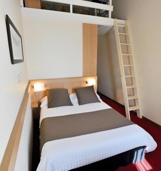 חדר סטנדרט לארבעה, Kyriad Rennes Sud   Cesson Chantepie