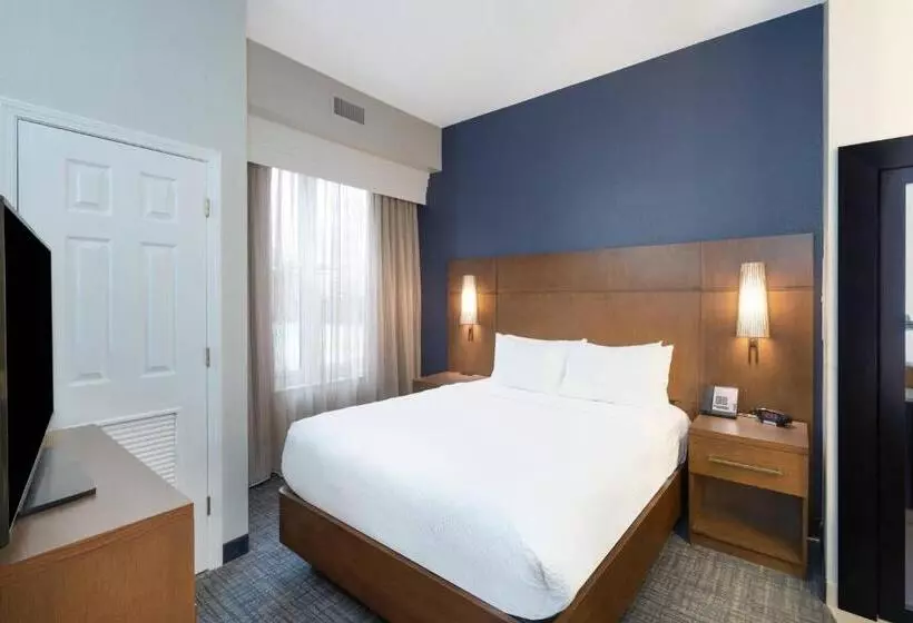 キングサイドベッドのスタンダードワンルーム, Residence Inn By Marriott Charleston Airport