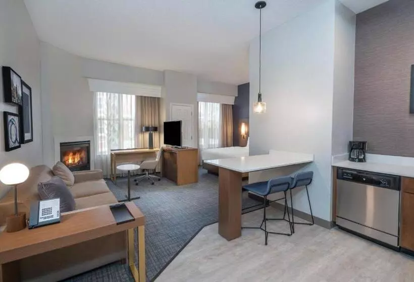 キングサイドベッドのスタンダードワンルーム, Residence Inn By Marriott Charleston Airport