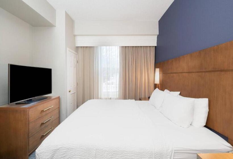 带大床的套房, Residence Inn By Marriott Charleston Airport