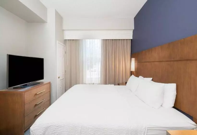 キングサイズベッドのスイートルーム, Residence Inn By Marriott Charleston Airport