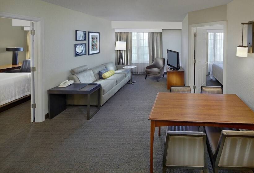 침실 2개 스위트, Residence Inn By Marriott Fort Lauderdale Weston