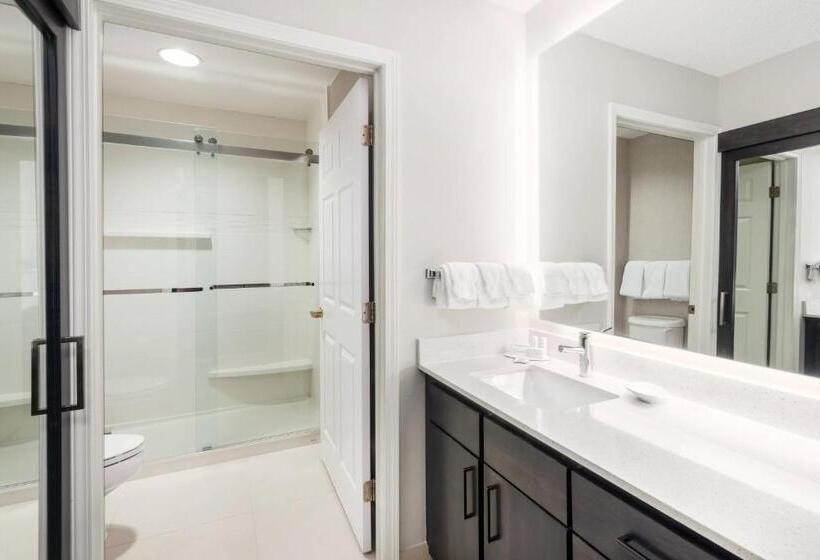 キングサイズベッドのスイートルーム, Residence Inn Springfield