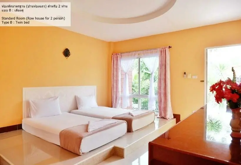 キングサイズベッドのスタンダードルーム, Bali Boutique Hotel Suratthani