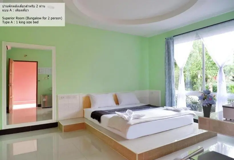 キングサイズベッドのスーペリアルーム, Bali Boutique Hotel Suratthani