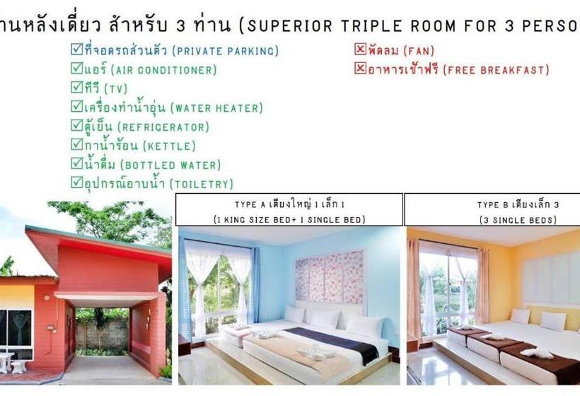Трехместный Номер Superior, Bali Boutique Hotel Suratthani