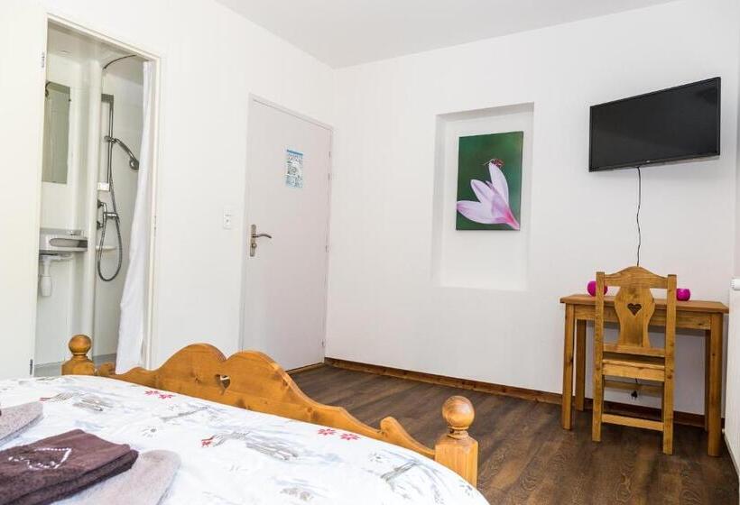 غرفة قياسية مزوَّدة بشُرفة, Les Chemins Du Léman