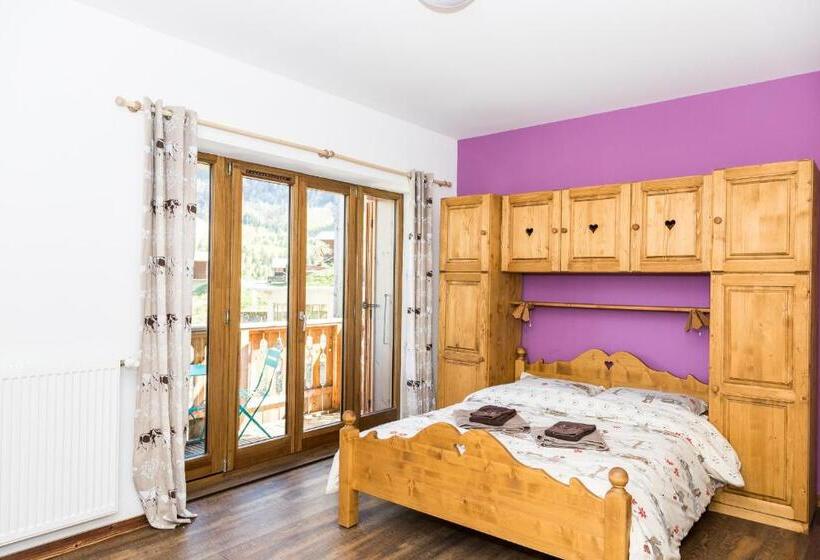 غرفة قياسية مزوَّدة بشُرفة, Les Chemins Du Léman