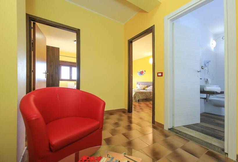 סוויטה משפחתית 2 חדרי שינה, Miramonti Seulo Turismo Rurale