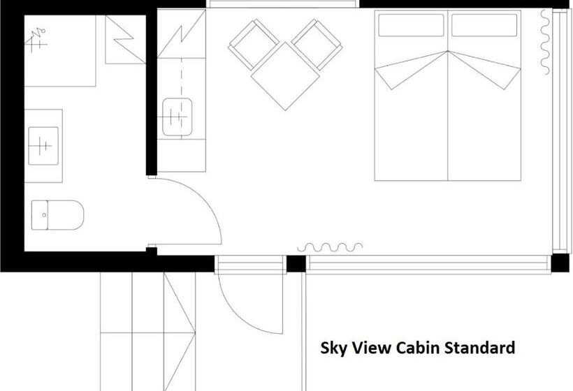 Хижина, Northern Lights Ranch