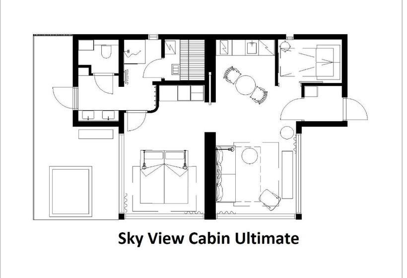 Хижина, Northern Lights Ranch