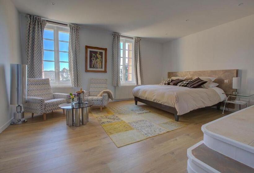 带大床的复式套间, Chateau Du Palanquey & Spa