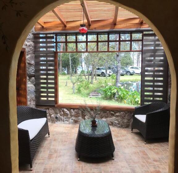 정원 전망 4인용 스탠다드 룸, Hacienda Las Cuevas Terra Lodge