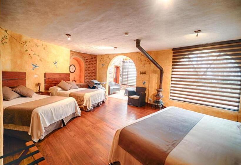 园景标准四人间, Hacienda Las Cuevas Terra Lodge