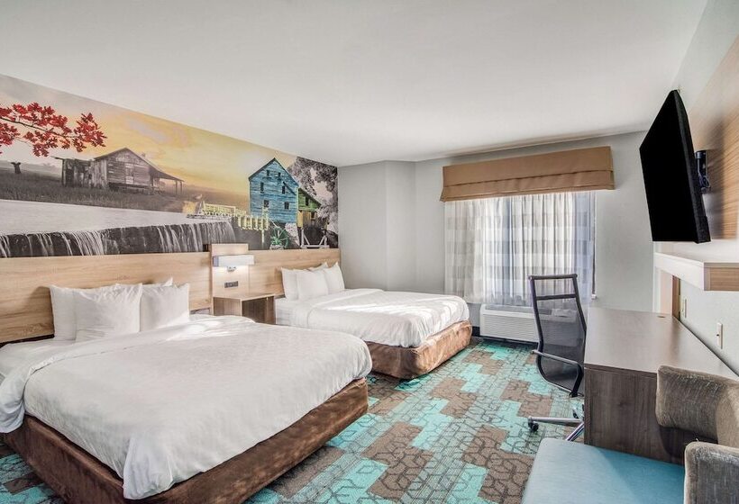 带2个双人床的标准工作室, Clarion Pointe Wake Forest   Raleigh North