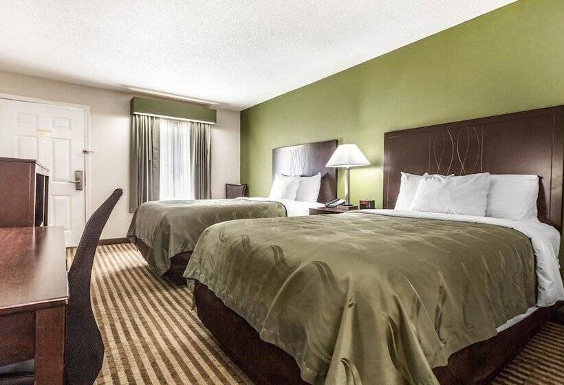 스탠다드 룸 더블 침대 2개, Quality Inn Lancaster