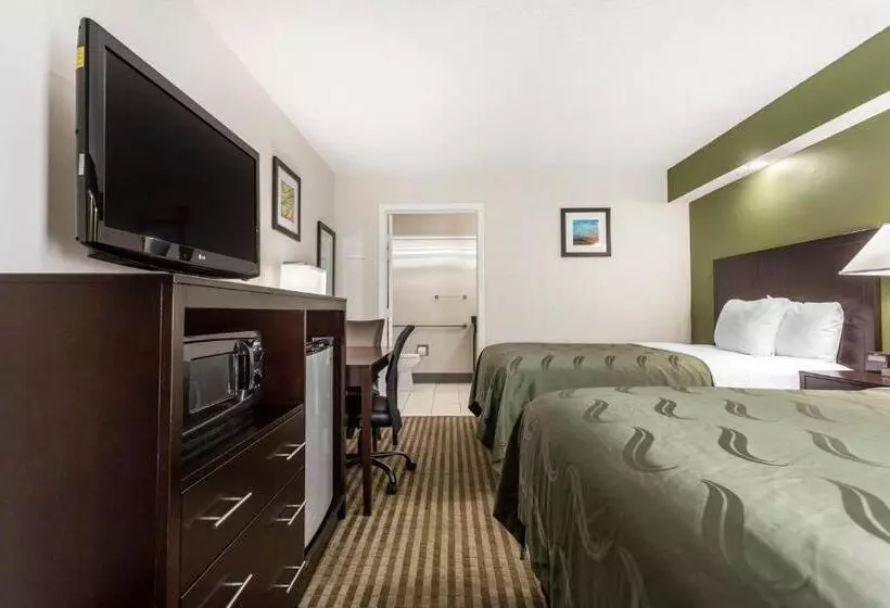 ２ダブルベッドのスタンダードルーム, Quality Inn Lancaster