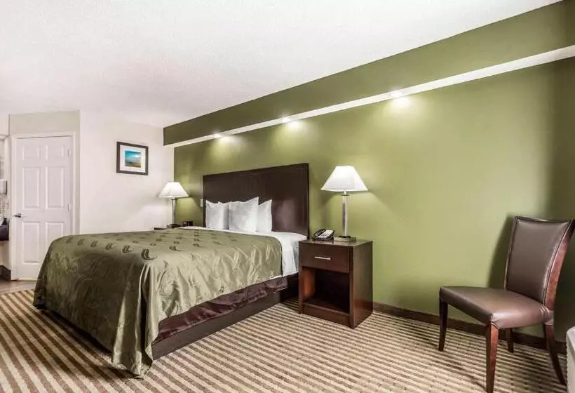 キングサイズベッドのスタンダードルーム, Quality Inn Lancaster
