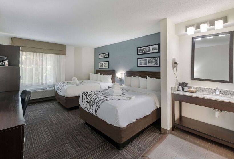 Номер Стандарт 2 Двуспальные Кровати, Sleep Inn & Suites Chesapeake Portsmouth